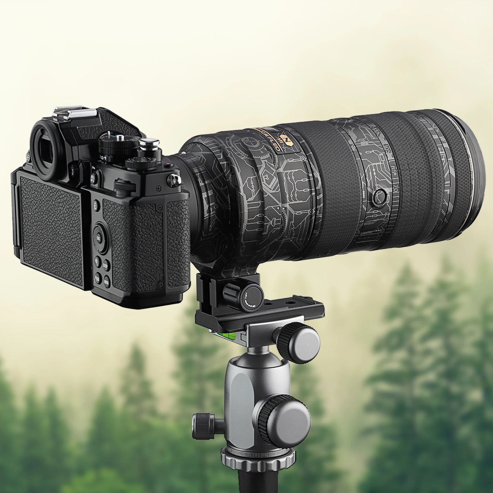 Haoge hg-Lens Collare Sostituzione Del Piede per Nikon AF-S Nikkor 70-200mm f/2.8G ED VR I II e 70 millimetri-200mm f/2.8E FL ED VR Lens fit Arca