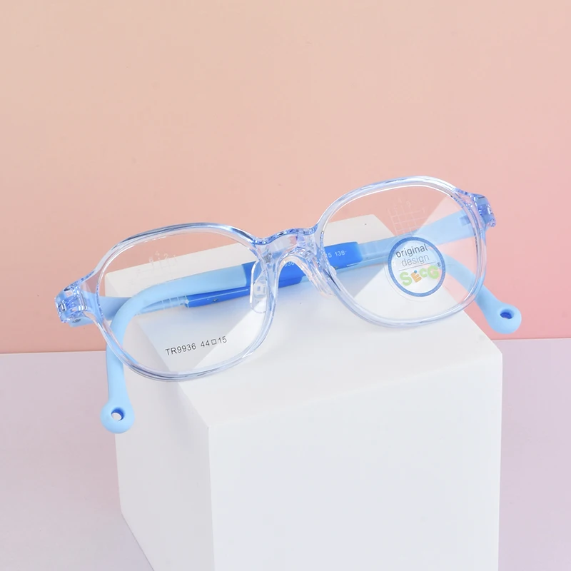 SECG Ultralight Flexible Soft Kids Frame Children Optical Spectacle Sports Glasses Silicone For Boys And Girls Students Myopia - Image 2