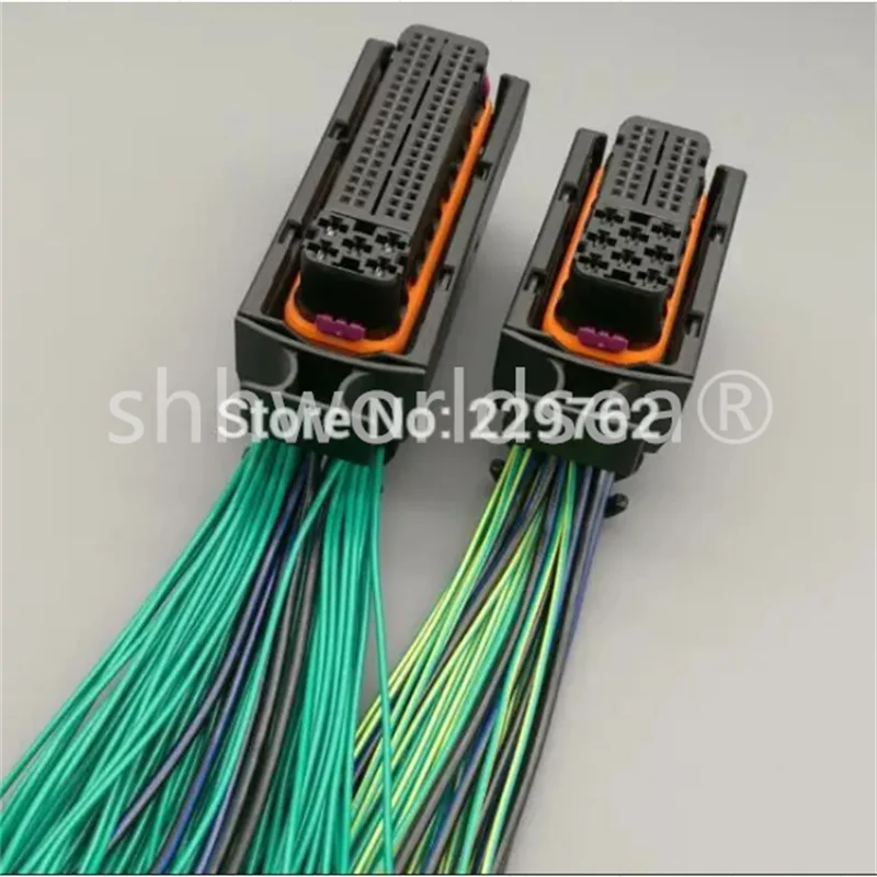 

Shhworldsea 81-контактный + 40-контактный автомобильный разъем ЭБУ 368376-1 электрический 81-контактный 40-контактный ECU Модифицированный разъем 1J0906385C 1J0 906 385C