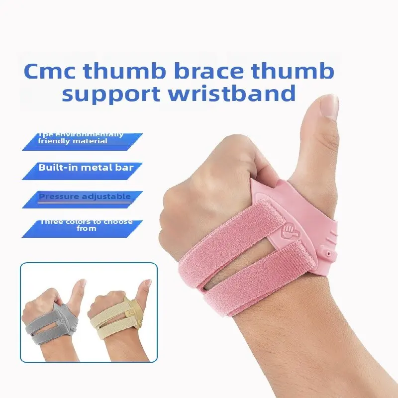 

1PC Flexible Splint Wrist Thumb Support Brace for Tendonitis Arthritis Breathable Thumb Protector Guard Fits Right and Left Hand