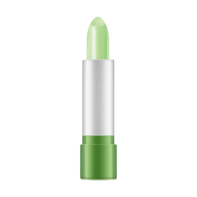 Aloe Vera naturale Cambia colore della temperatura Rossetto Idratante a lunga durata Trucco labbra Balsamo per labbra Lucidalabbra anti-screpolature