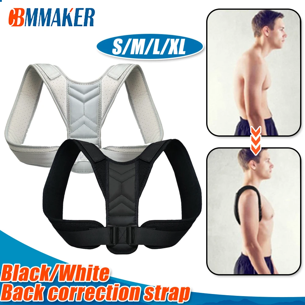 

Posture Corrector Belt Back Shoulder Correction Equipment Adjustable Clavicle Spine Support Women Neck Brace Reshape Your Body