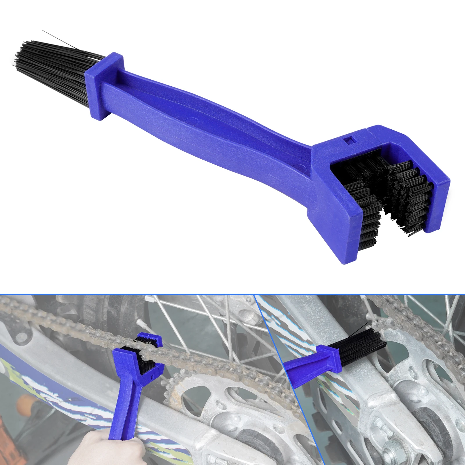 

For Yamaha Tenere 700 XTZ700 Chain Brush Cleaner Chain Cleaning for KTM 690 790 890 1290 BMW R1200GS R1250GS R1200 R1250 GSA