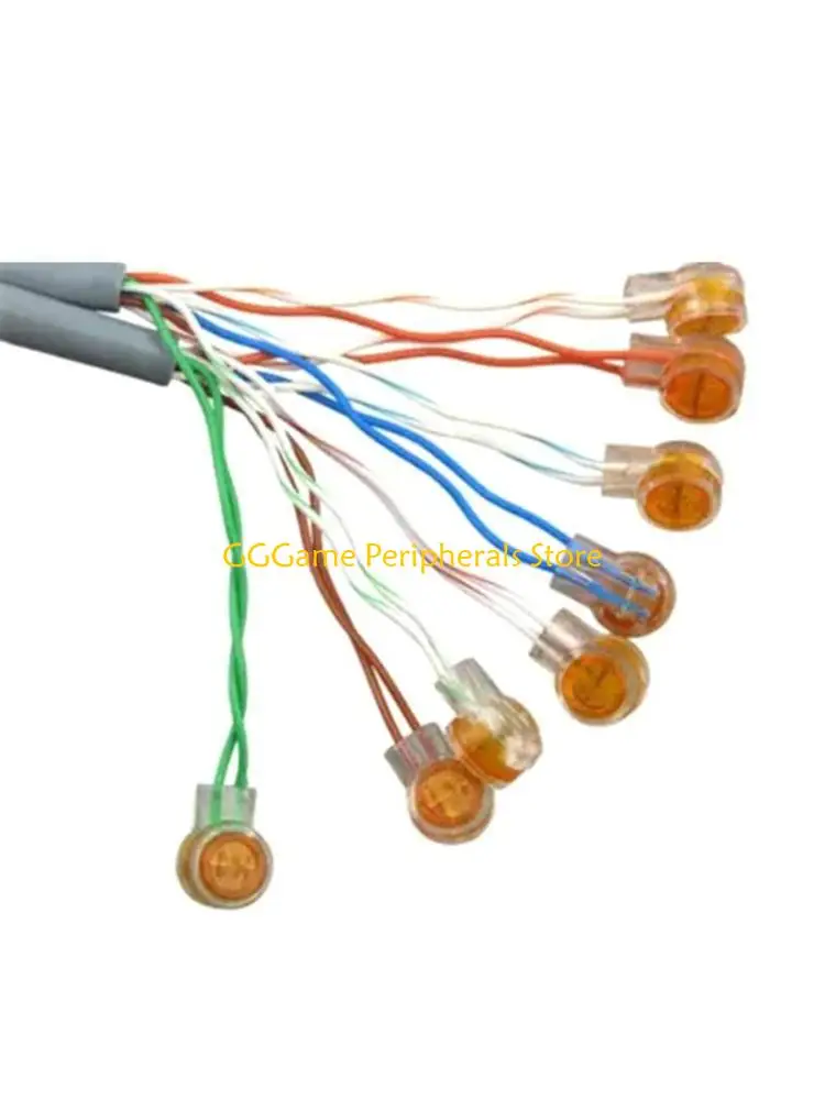 U55B 200PCS Waterproof Telephone Line Connector, Data Phone Wire Butt Ports