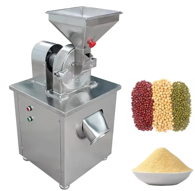 

Spice Rock Alum Stone Powder Grind Mini Pulverizer Cassava Flour Hammer Mill Machine in India