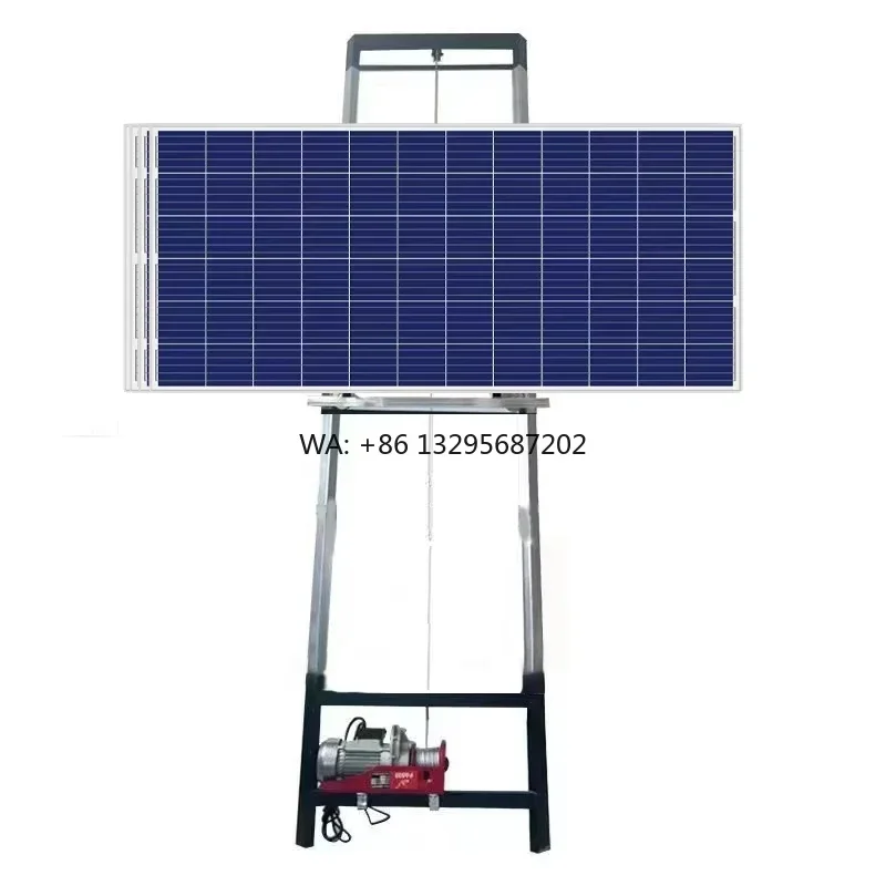 

Автоматический электрический подъемник Строительное подъемное оборудование Солнечная панель Лестничный подъемник