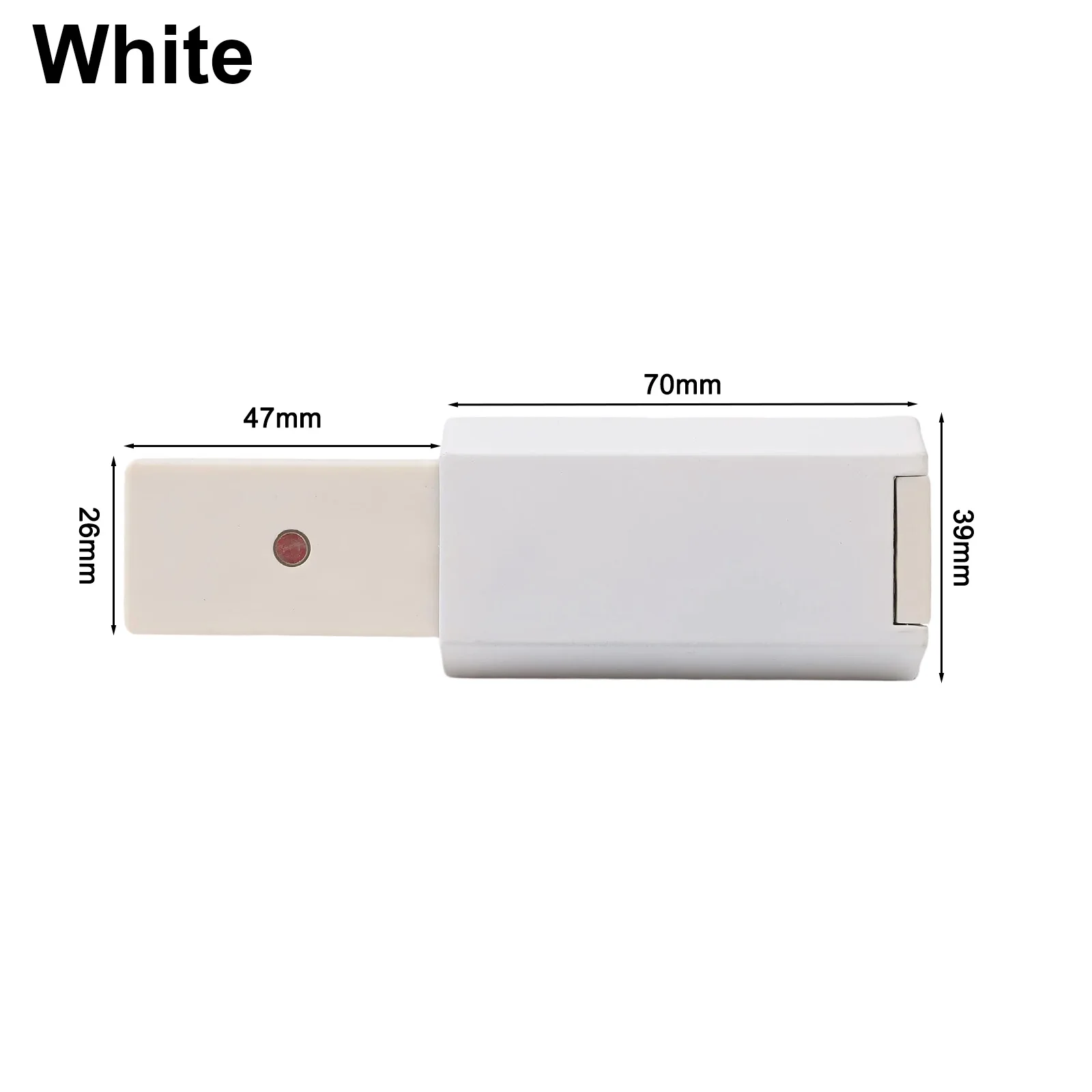 Für einfachen Türzugang, magnetischer Schrankriegel, robuster Magnetverschluss, leicht zugänglicher Riegel, große Kompatibilität
