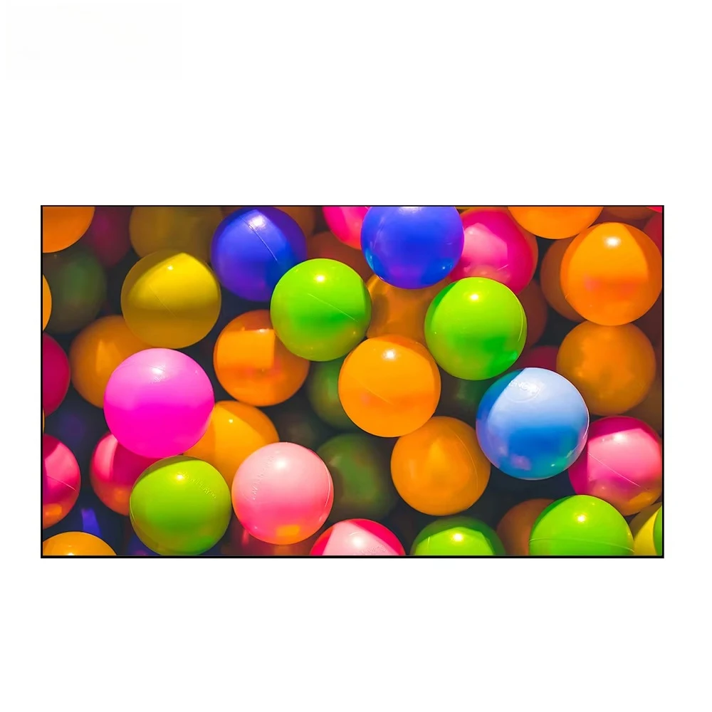 

100/120 Inch High Gain BSP ALR Ust Projector Projection Screens PET Crystal Home Cinema 4k Projection Screen