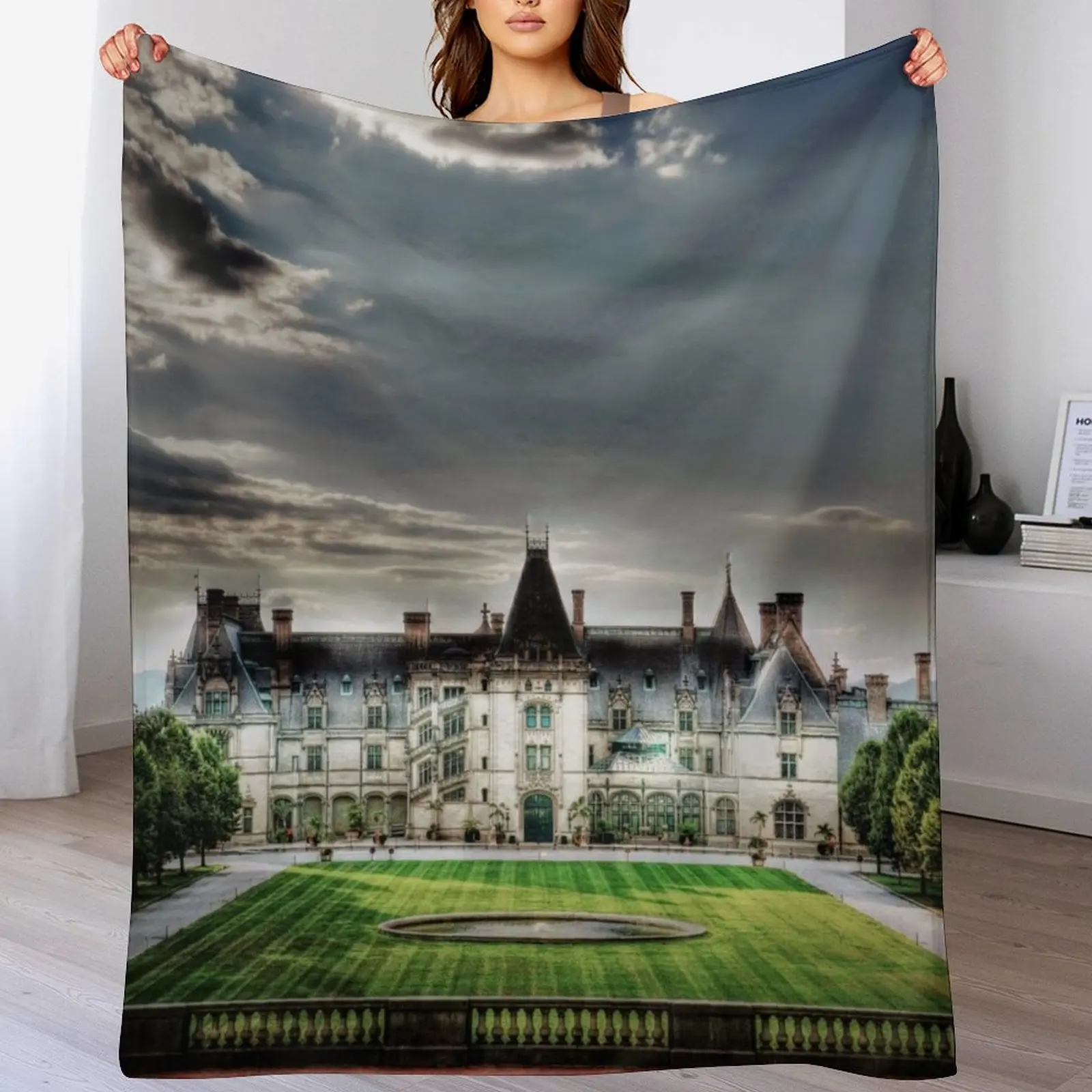 

Biltmore House Throw Blanket Softest Sleeping Bag Soft Beds Beach Blankets