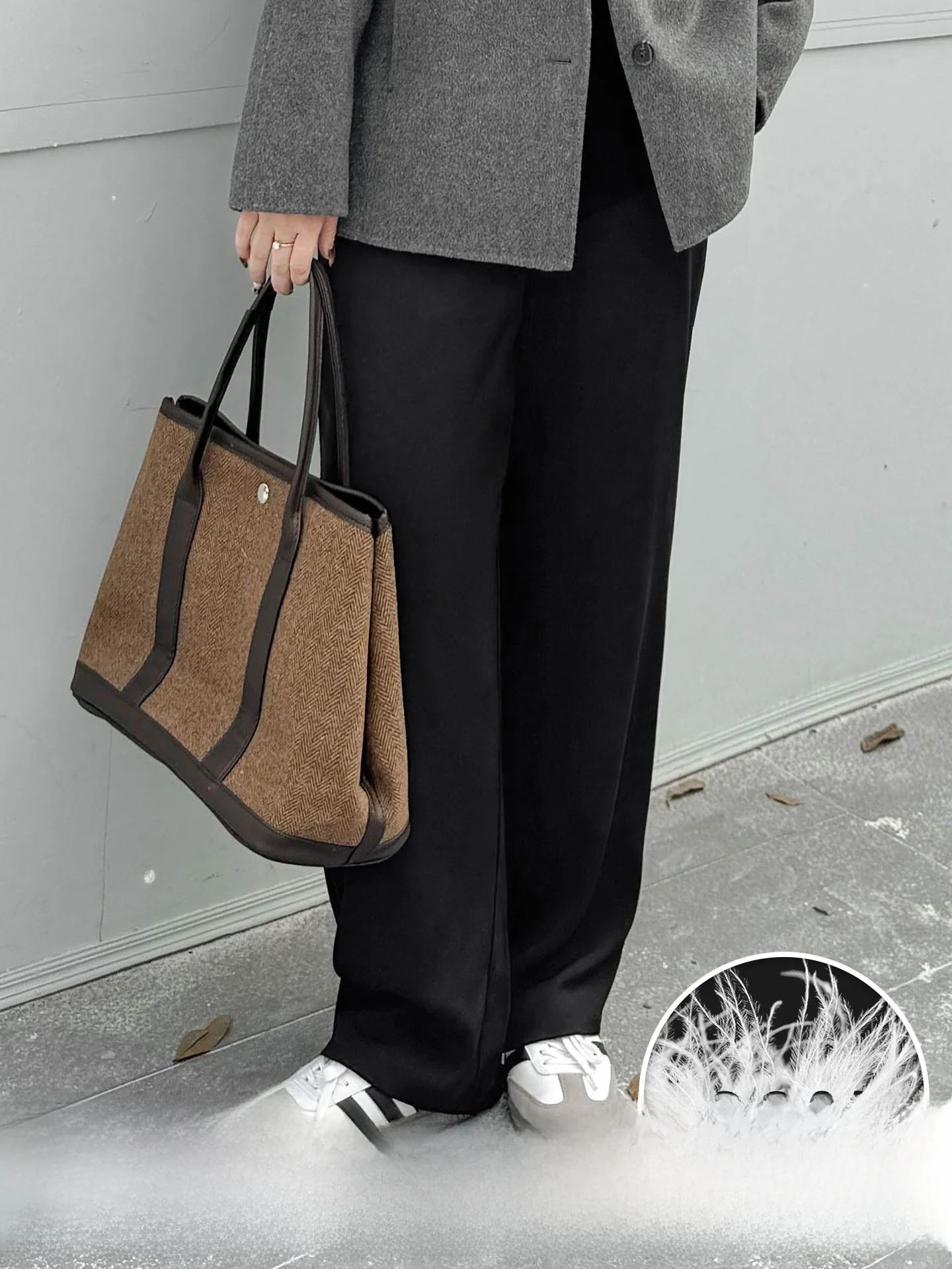 

Женские зимние теплые брюки больших размеров с высокой талией и широкими штанинами, утепленные пухом, повседневные, удобные, из полиэстера