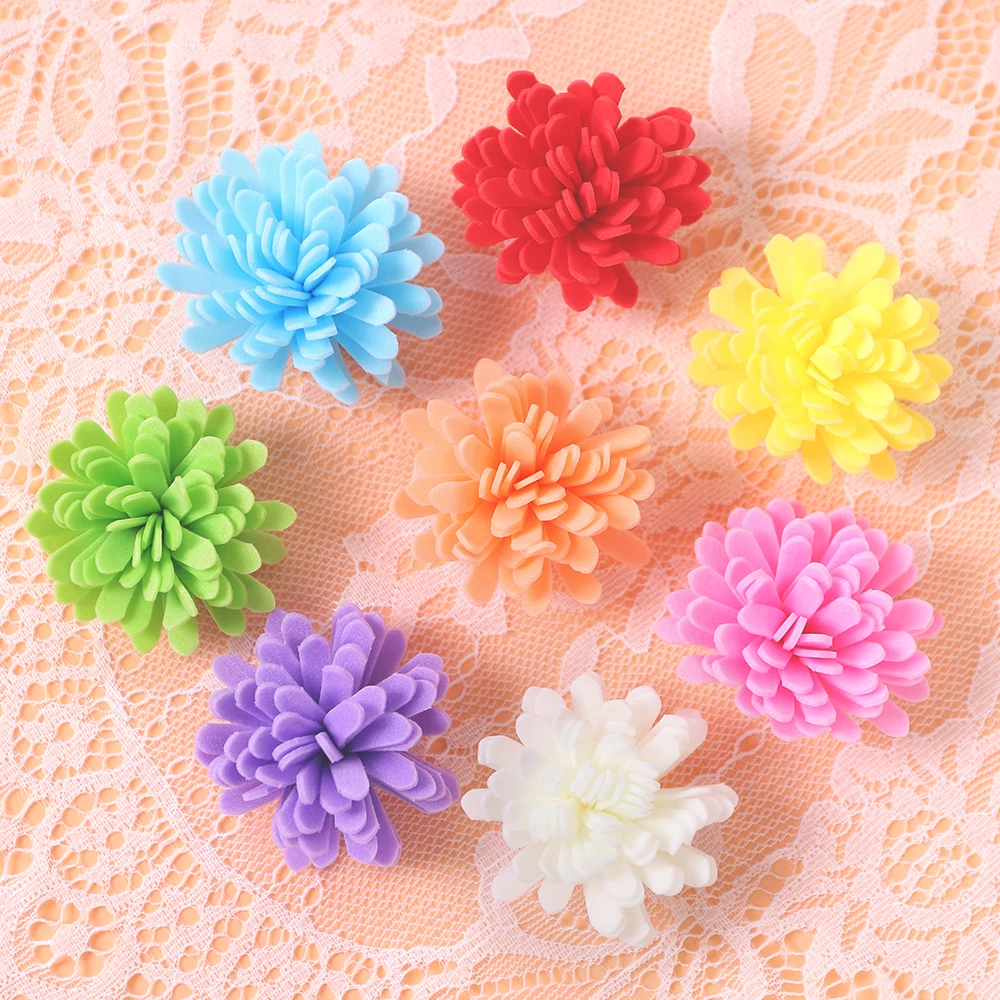 

10/30/50Pcs Artificial Flowers 4CM Foam Fake Flower for Home Room Decor Wedding Marriage Decoration DIY Scrapbook Gift Ornaments