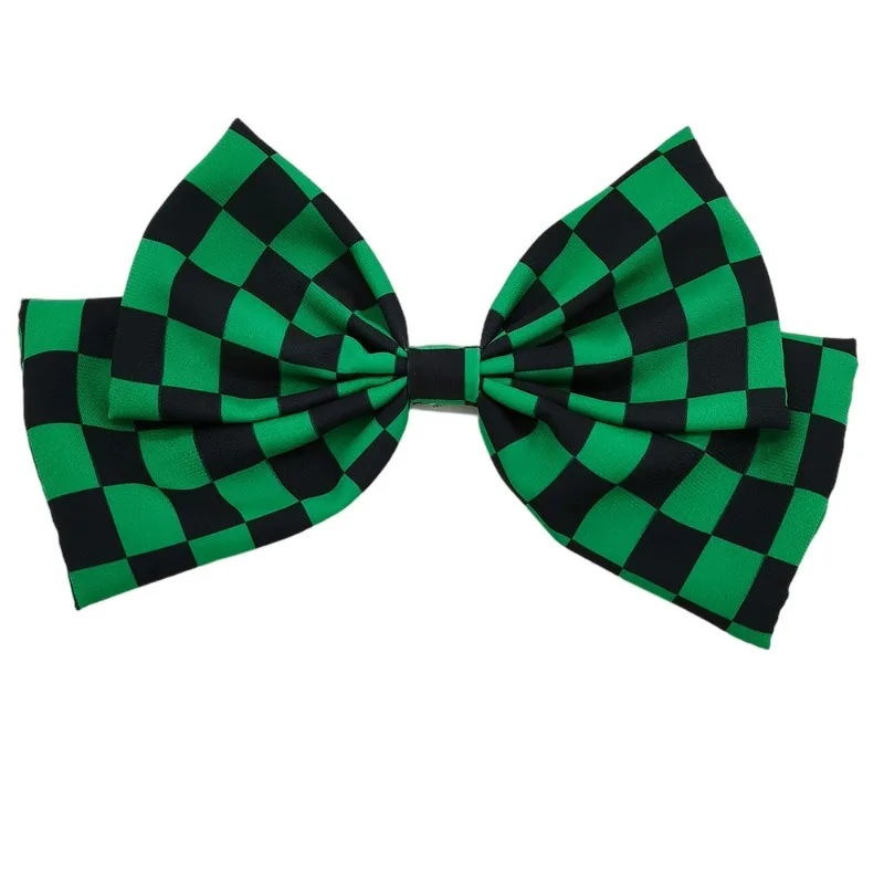 شيطان القاتل الكرتون المرأة مقاطع الشعر عقدة شعر للفتيات إكسسوارات الشعر Nezuko Mitsuri Shinobu أنيمي غطاء الرأس الشريط مشبك شعر الهدايا #4