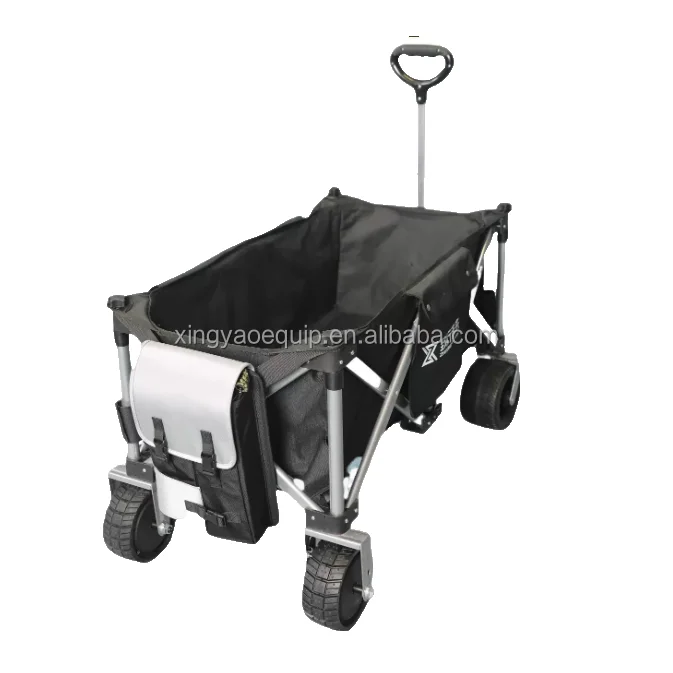 Hot Selling Intelligent Electric Camping Vehicle Large Load Strong Climbing Foldable Wagon with Remote Control Operation