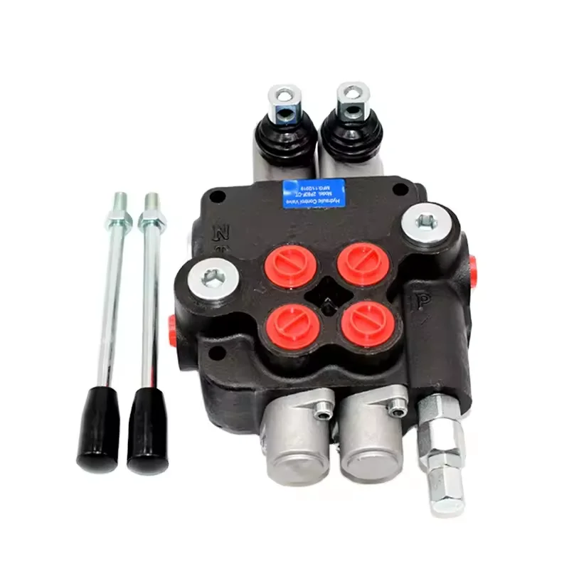 

80L 2 Handle hydraulic directional control valve 2P80