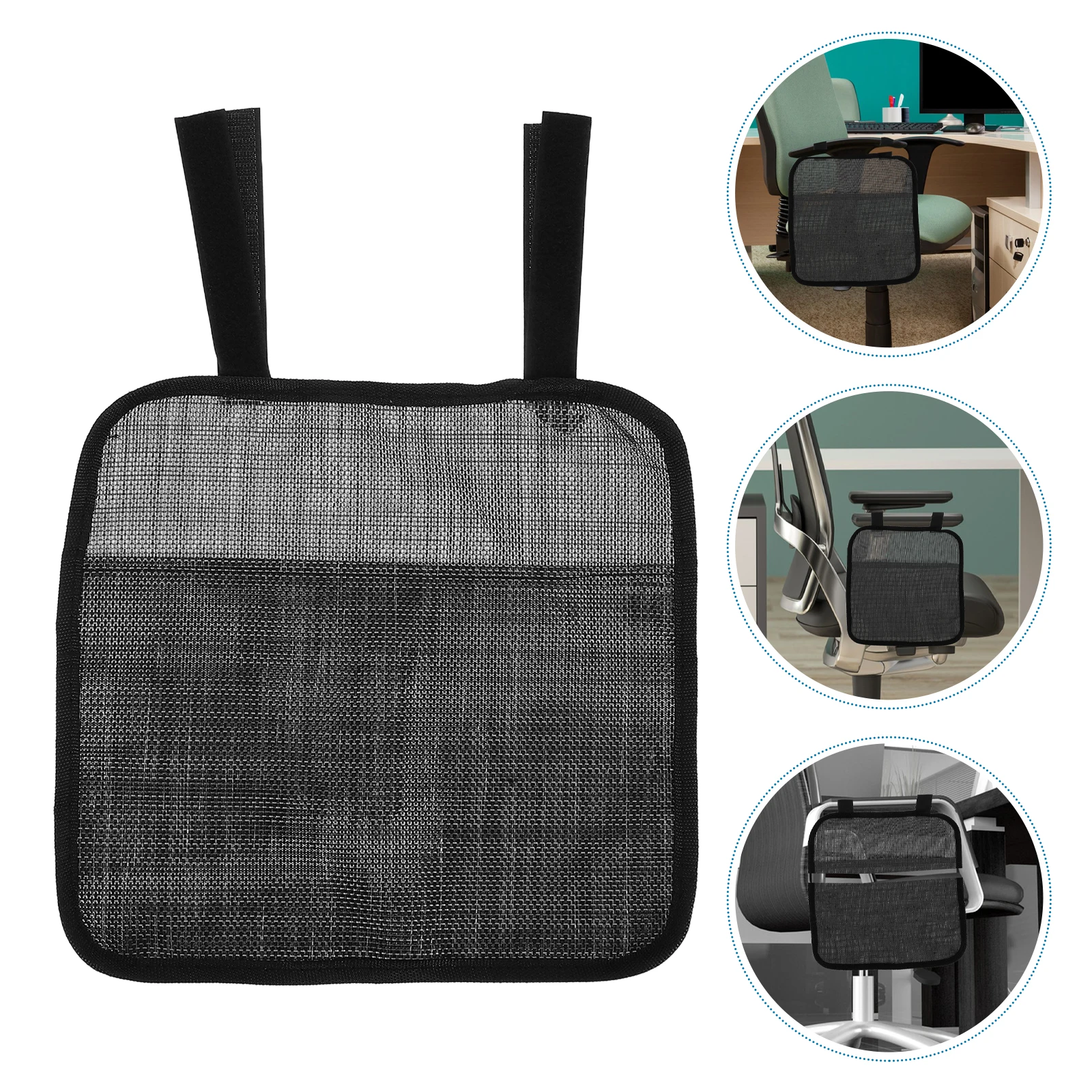 

Office Chair Storage Bag Beach for Desk Leisure Back Organizer Side Hanging Magazine Portable