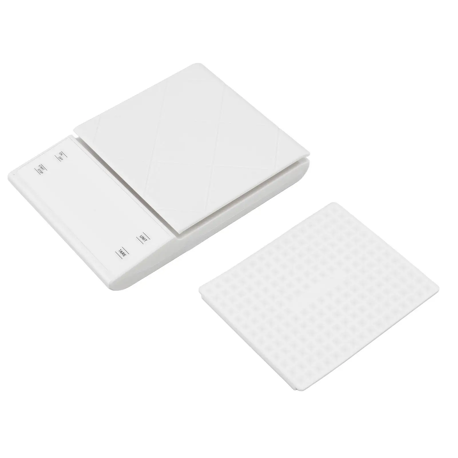 

Small Digital Kitchen Scale, 3 Units Switching Heat Insulation LED Display, Battery Powered for home Use