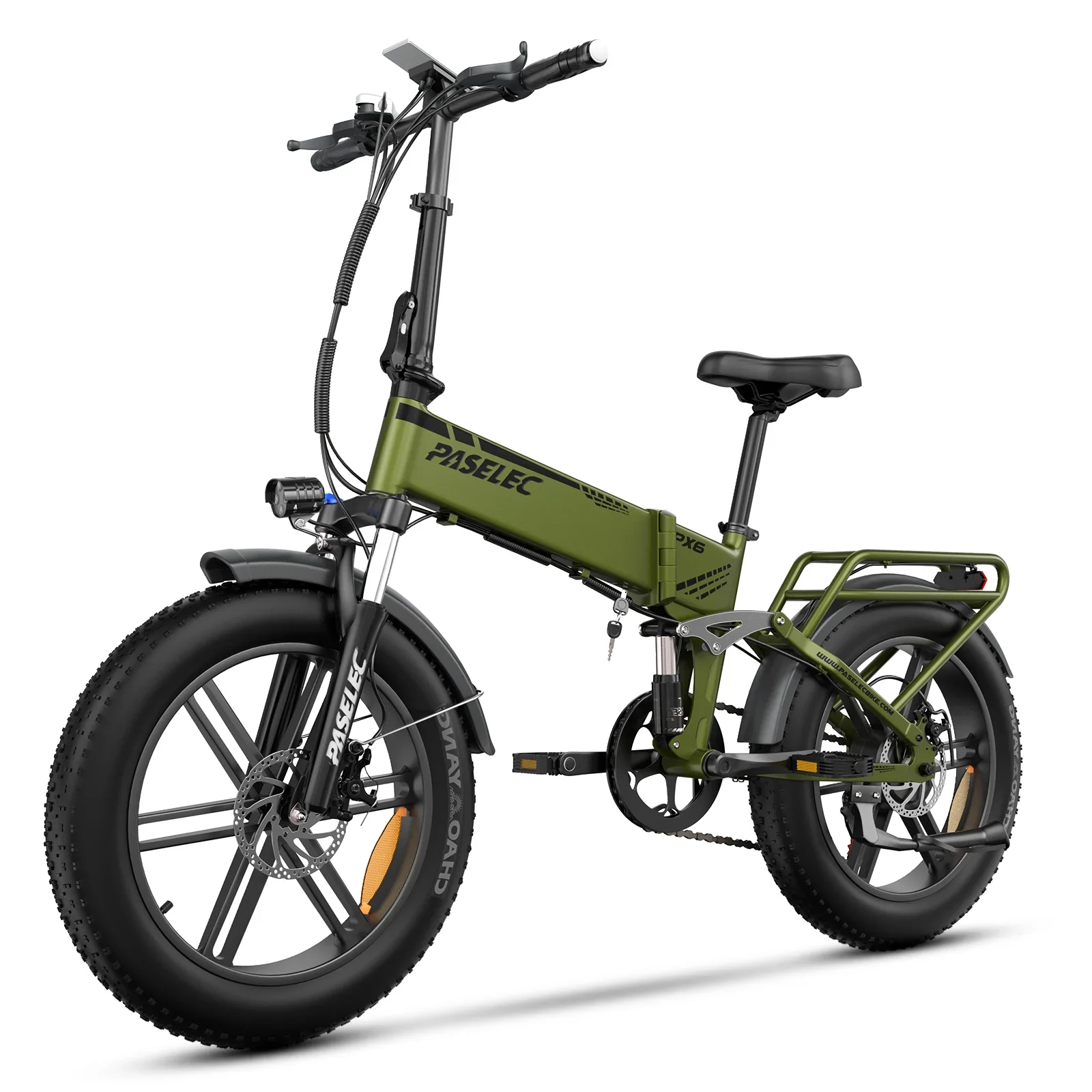 Hedatx PX6 48V 10,4Ah Lithiumbatterie Elektrofahrrad 20" Aluminiumlegierung Klappbarer Stoßdämpferrahmen Mechanische Scheibenbremse