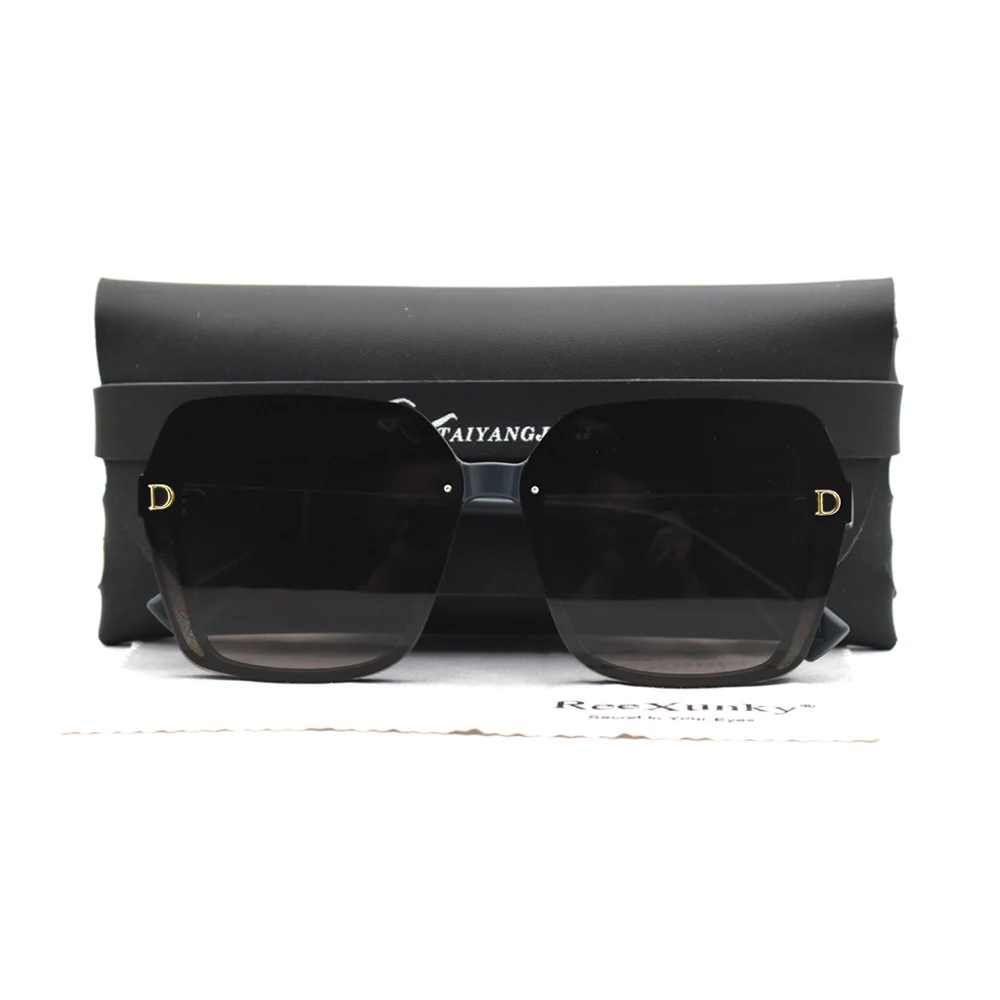

Classic Designer Square Sunglasses For Women Fashion Luxury Brand TR90 Frame Retro Trendy Gradient Sun Glasses Oculos Gafas