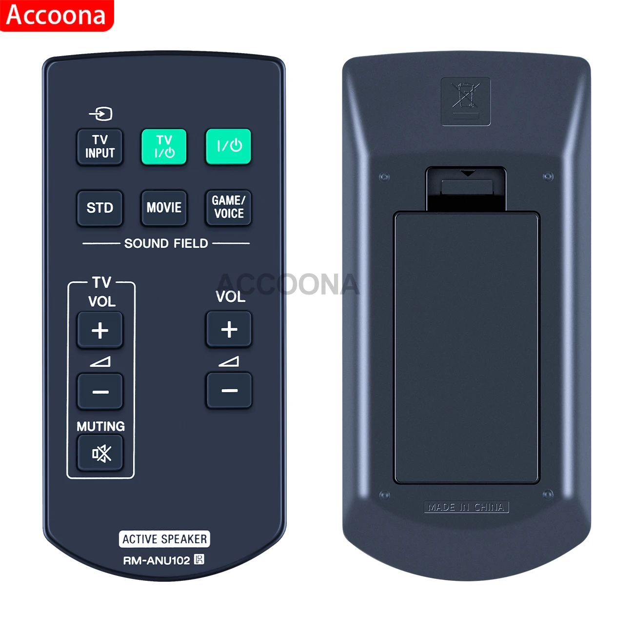 RM-ANU102 استبدال شريط الصوت عن بعد لسوني مكبر الصوت SA-40SE1 SA-32SE1 SA-46SE1