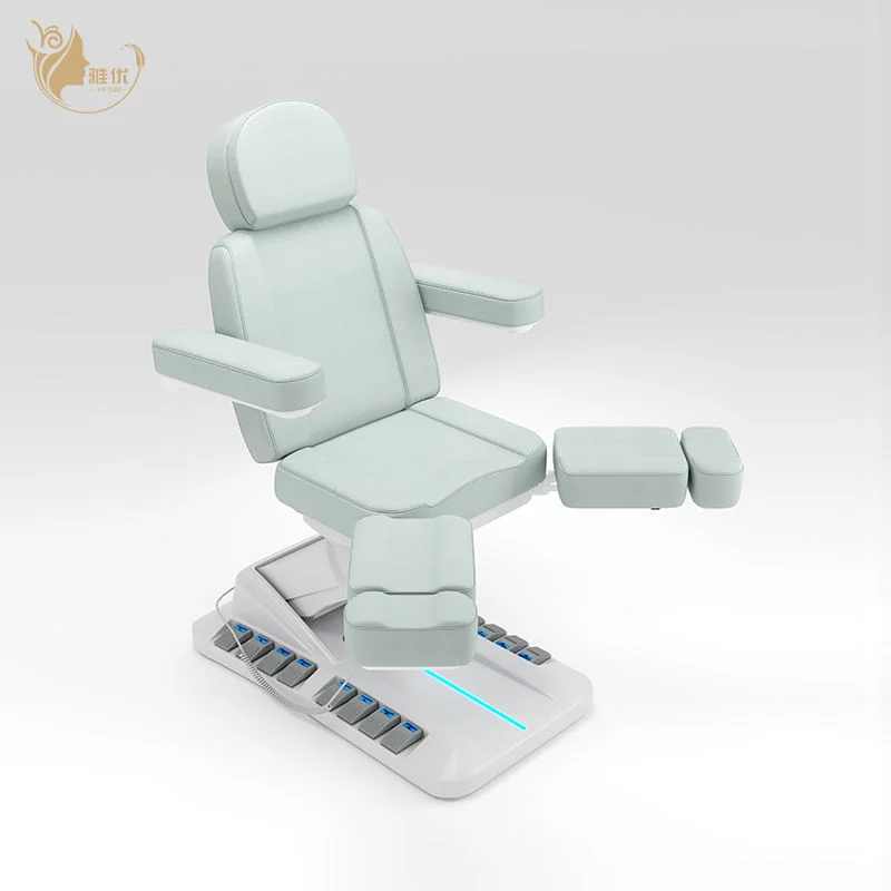 Buff Synthetic Leather Massage Table With Metal Frame For Professional Salon Spa Full Body Therapy And Relaxation