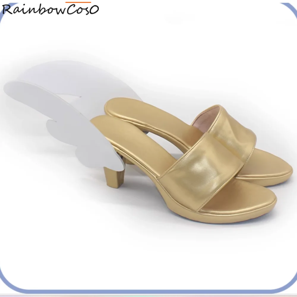 Panty Anarchy Panty Stocking con liguero Cosplay Zapatos Botas Juego Anime Fiesta Halloween RainbowCos0 W5239