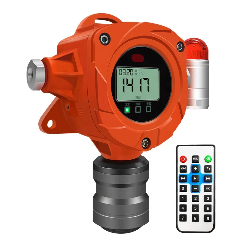 

Fixed industrial gas detector for NH3 gas DC24V 0-20mA RS485 ammonia gas leak detector air quality monitoring system