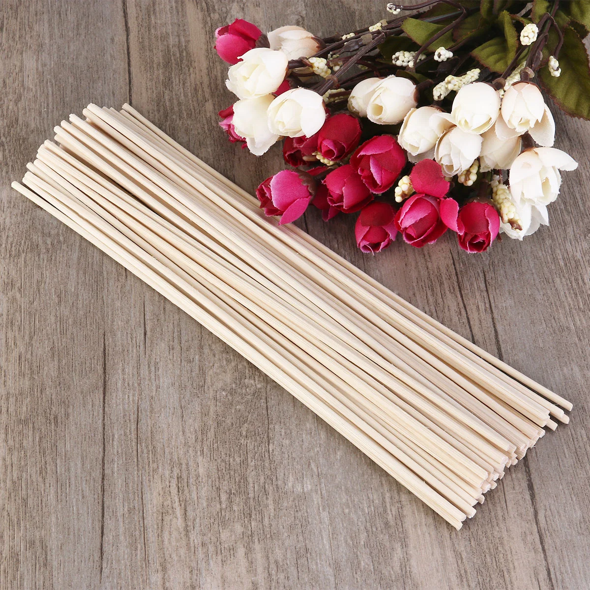 Absorção Reed Bamboo Stick Difusor, Recarga Varas, Difusores De Aroma, Óleos Essenciais, Aromaterapia Duffuser, Rattan