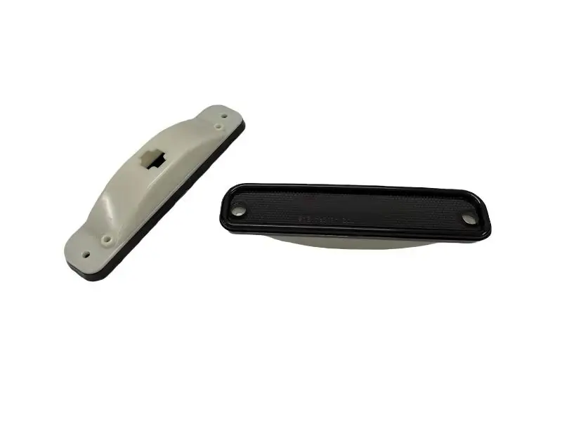 

Пара передних сигнальных боковых габаритных фонарей с черной линзой и черной накладкой для пикапа Chevy/GMC 73-80