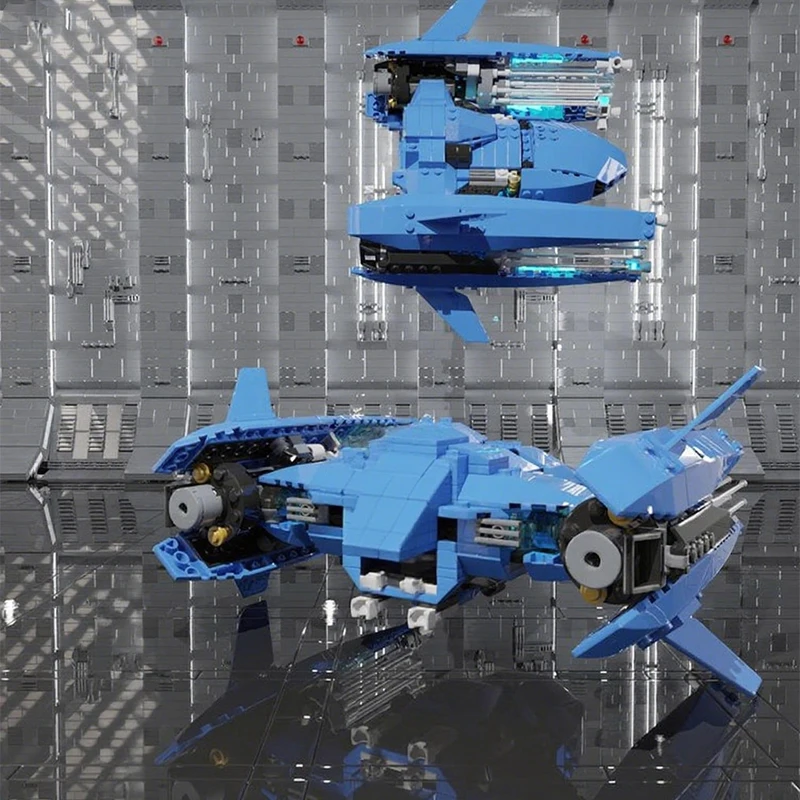 

520 шт. MOC Cutsom Tie Fighter Star Battle Строительные блоки Рождественский подарок Master Series Коллекционное издание Модель