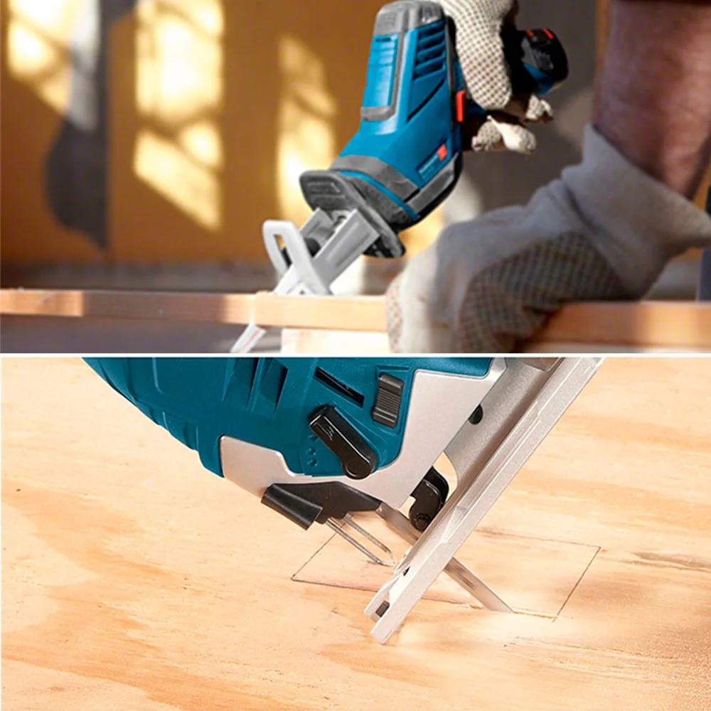 12pcs Reciprocating Saw Blades Saber Saw Handsaw Multi Saw Blade for Cutting Wood Metal for Bosch Makita Dewalt DIY Tools - view 6