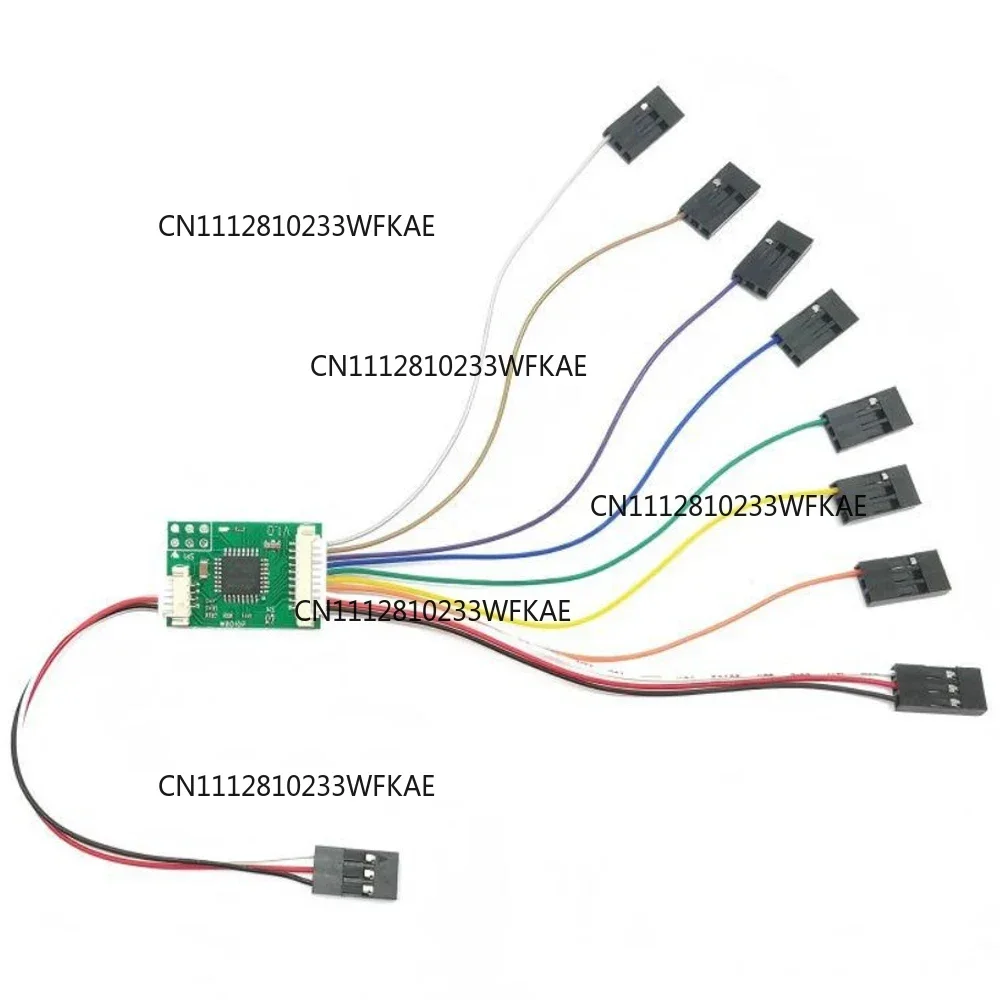 8 Channel PPM Encoder PWM to PPM Signal Converter Module Multi-Flight Controller for RC Receiver Drone Model Simulator Training