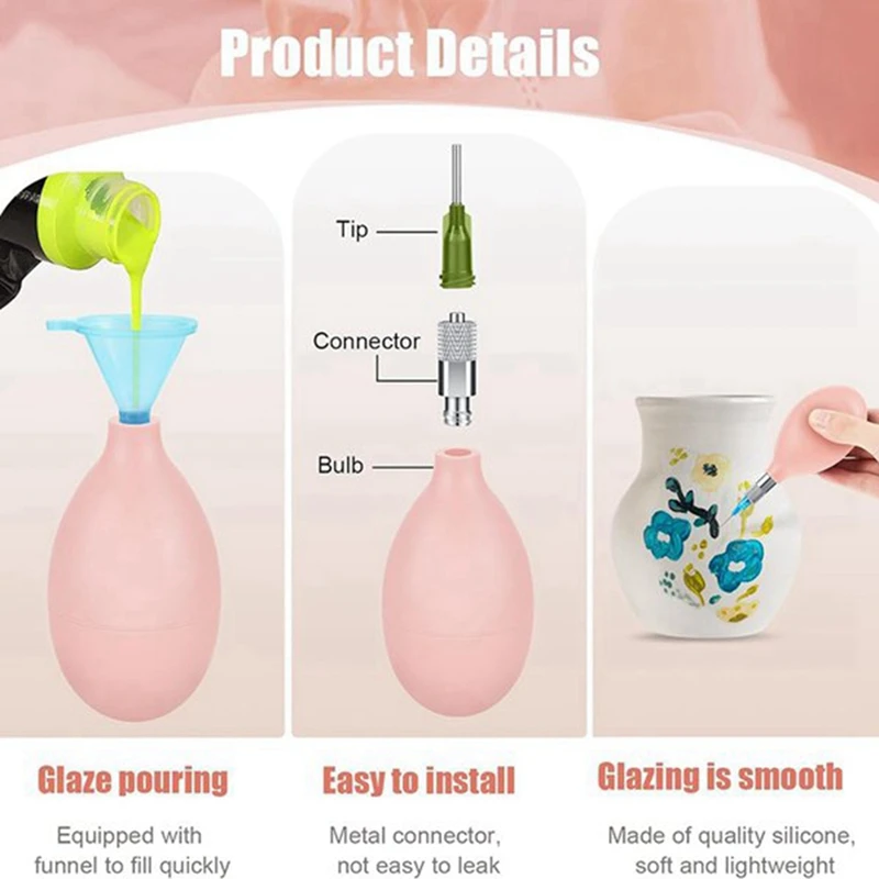 ABKY- ขวด Applicator เคล็ดลับความแม่นยําสําหรับเครื่องมือดิน เครื่องมือทําหัตถกรรมด้วยเข็มและช่องทางเติม