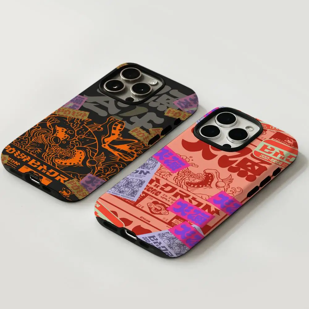 حافظة هاتف لهاتف آيفون 17 16 15 14 13 12 Pro Max Plus لامعة عالية الدقة بطبقة مزدوجة غلاف صلب سائل كبير تشغيل Splatoon 3