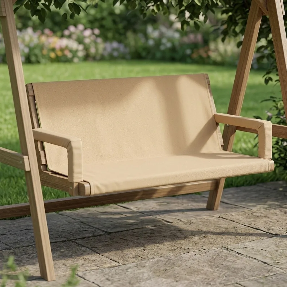 Water Resistant Garden Swing Seat Cover Made from 600D Oxford Cloth Easy to Clean and Maintain for Long Lasting Use