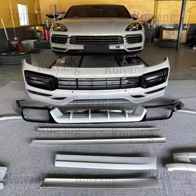 

Body Kit for Cayenne Coupe 2018-2023 9Y0/9YA Turbo Front Rear Bumpers Surround Grille TKT New Condition Upgrade！！