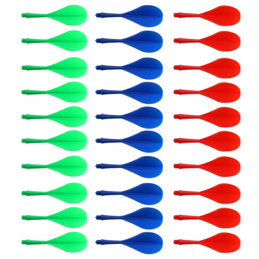 

Darts Shafts 68mm Abs Plastic Colorful Combo for 23g Tungsten Darts Soft Darts Set