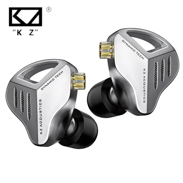 Słuchawki KZ ZVX Dynamiczne słuchawki HIFI Bass w monitorze dousznym Sport Słuchawki z redukcją szumów
