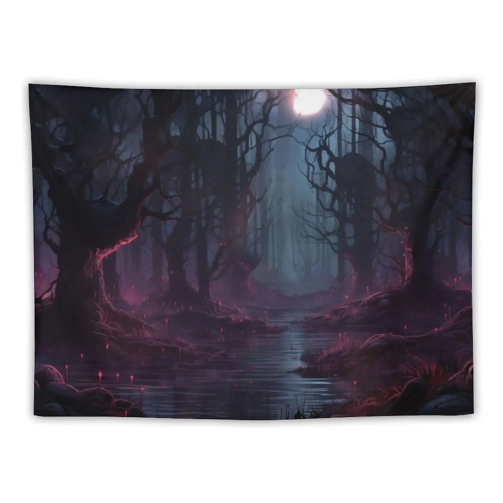 

Mythical Magical Dark Forest Tapestry Decorative Wall Bedrooms Decorations Tapestry