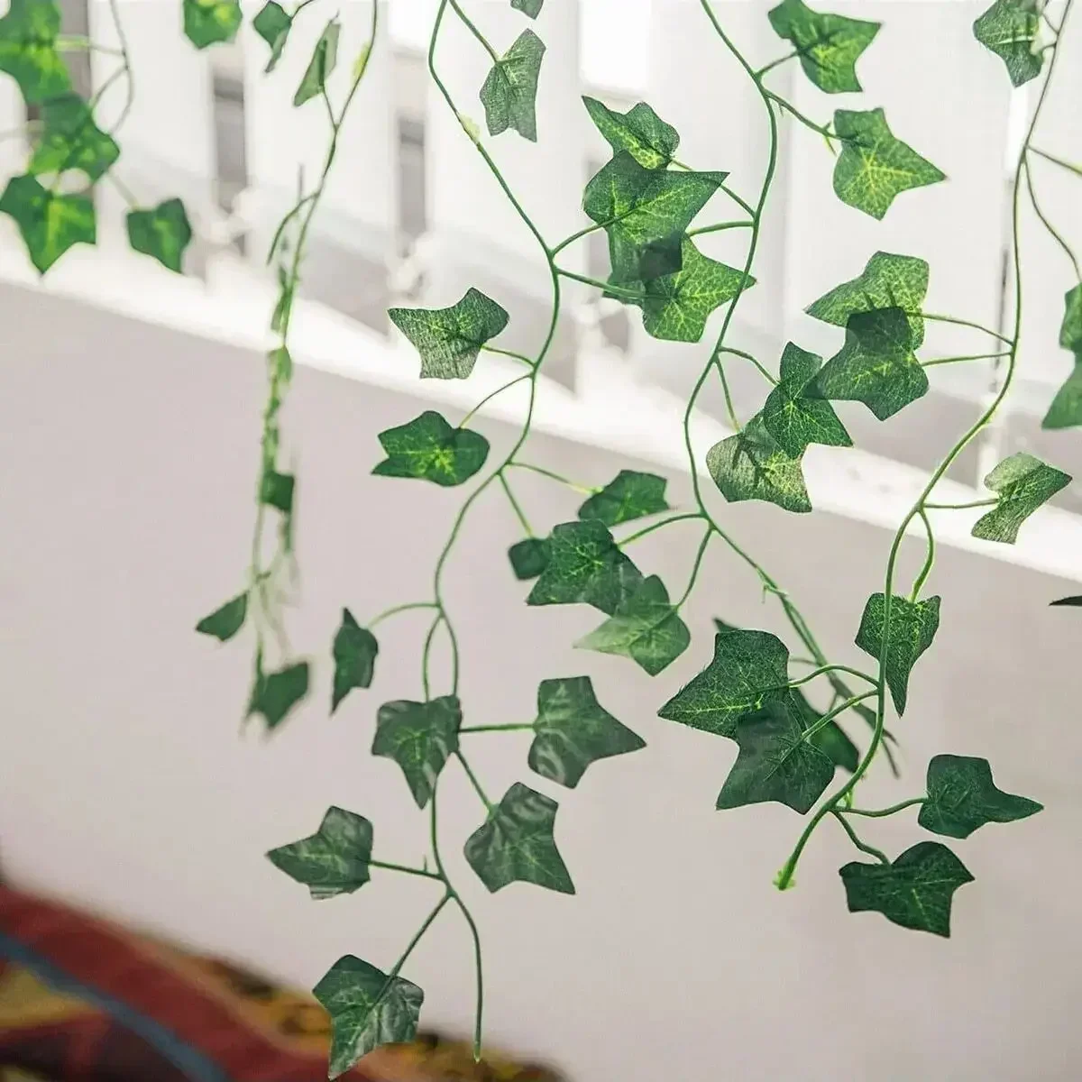 1pc-Kartoffel blatt Rattan Simulation grüne Decke Reben Thanksgiving Dekoration Herbst Rattan Thanksgiving Dekoration geeignet