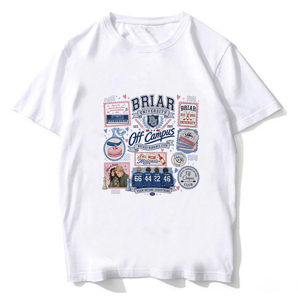 Off Campus cotton top tees teen 80s hip hop Retro kawaii t shirt women Grunge Psychedelic Graphic Retro streetwear