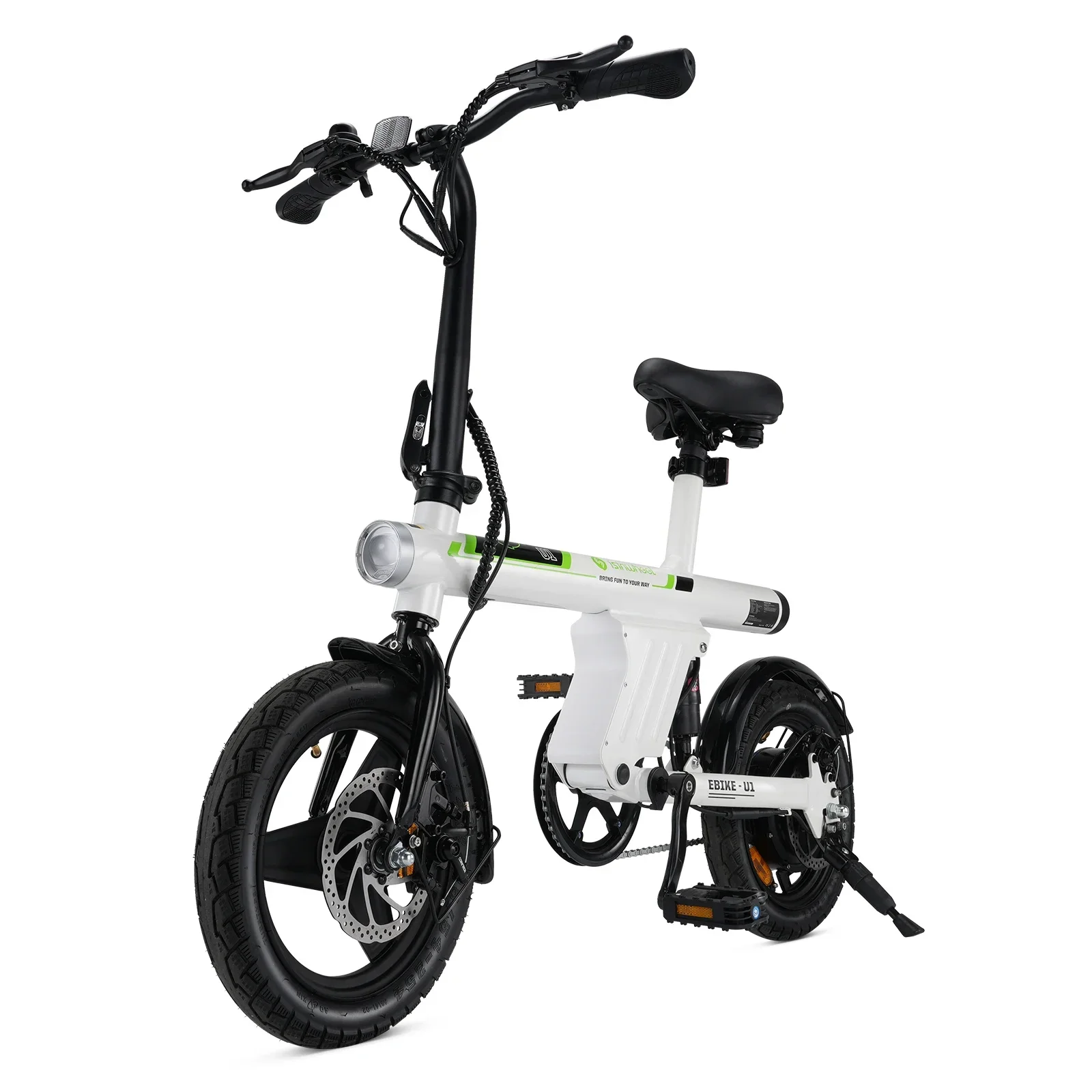 AliExpress NONE Isinwheel U1 adult E-bike 250W Men's folding ebike 42V7.8AH battery, city ebike,Electric Bike