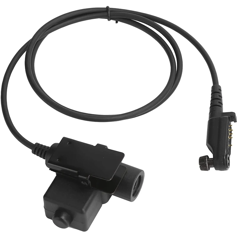 Civilian Wiring Headset Adapter U94 PTT Radio Walkie Talkie for Hytera PD600,PD602,PD605,PD662,PD665,PD680,PD682,PD685,X1P,X1E