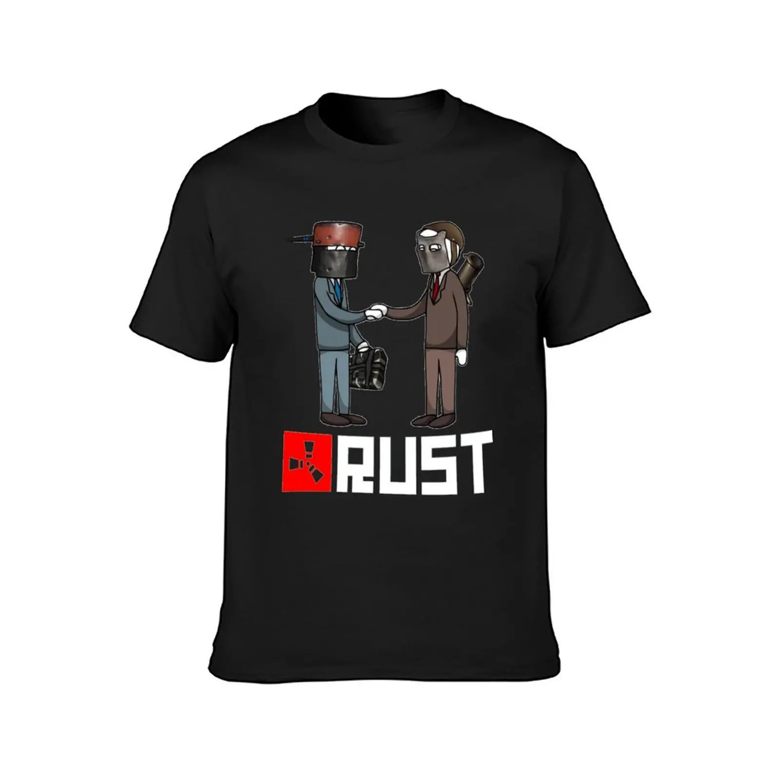 Rust Game Merch T-Shirt oversizeds animal prinfor boys fitted t shirts for men