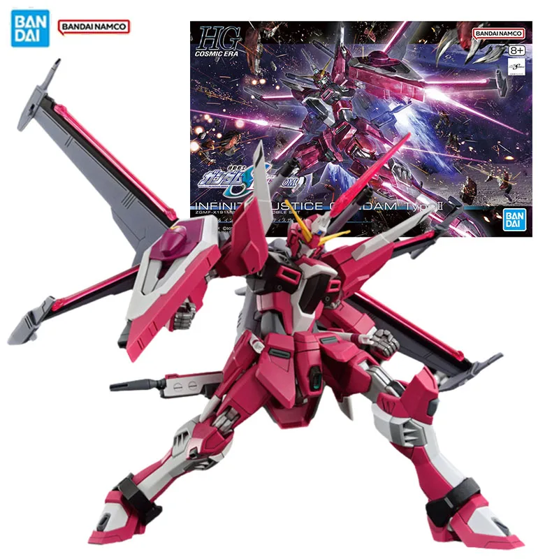 

Оригинальная фигурка Bandai Gundam Model Kit HGCE 1/144 Infinite Justice Gundam Type II Коллекционная модель Фигурка Игрушки