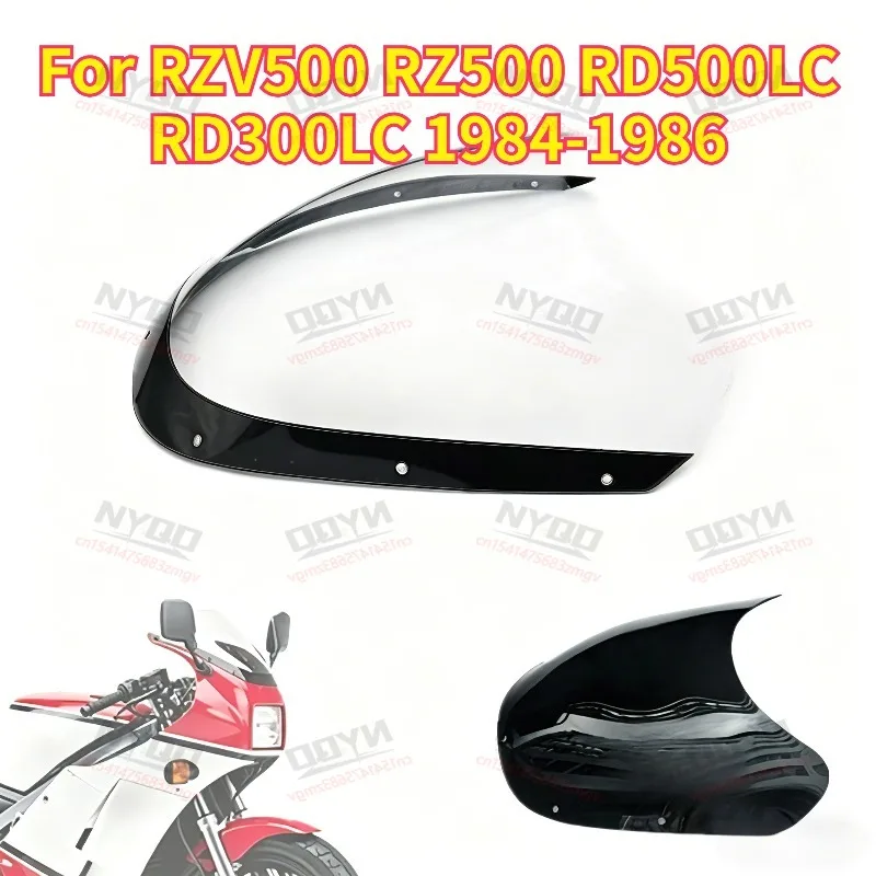 

Подходит для RZV500 RZ500 RD500LC RD300LC 1984-1986, ветровое стекло, ветрозащитный дефлектор, винтажные аксессуары для мотоциклов, запасные части.