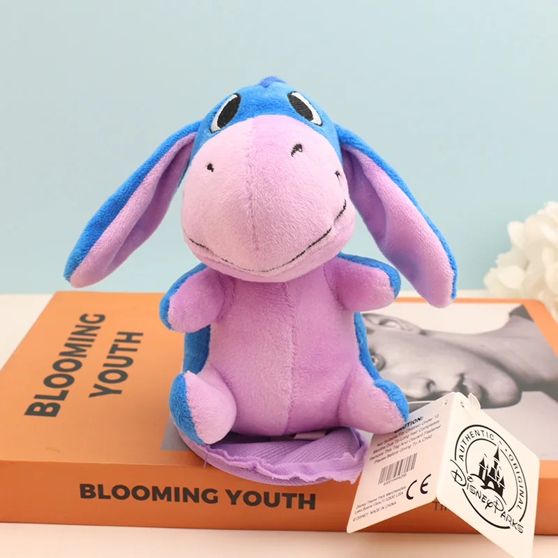 12 سنتيمتر أنيمي ويني ذا بوه الأسرة ديزني محشوة اللعب Kawaii خنزير صغير Eeyore دمية مضحك هدايا لصديقة أشياء لطيف للفتيات #3