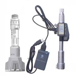 HENGLIANG 6-100mm Electronic Digital Display Three-Claw Three-Point Inner Diameter Micrometer Bearing Inner Hole Measuring