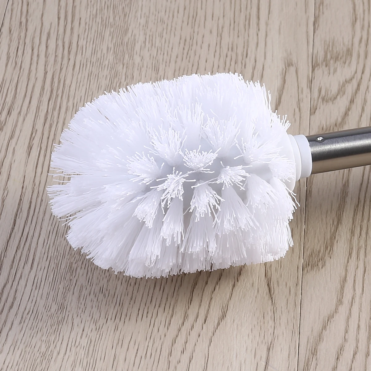 3Pcs Toilet Bowl Cleaner Brush Household Long Handled Toilet Brush Plastic Round Non Dead Corner Toilet Brush for Bathroom view 6