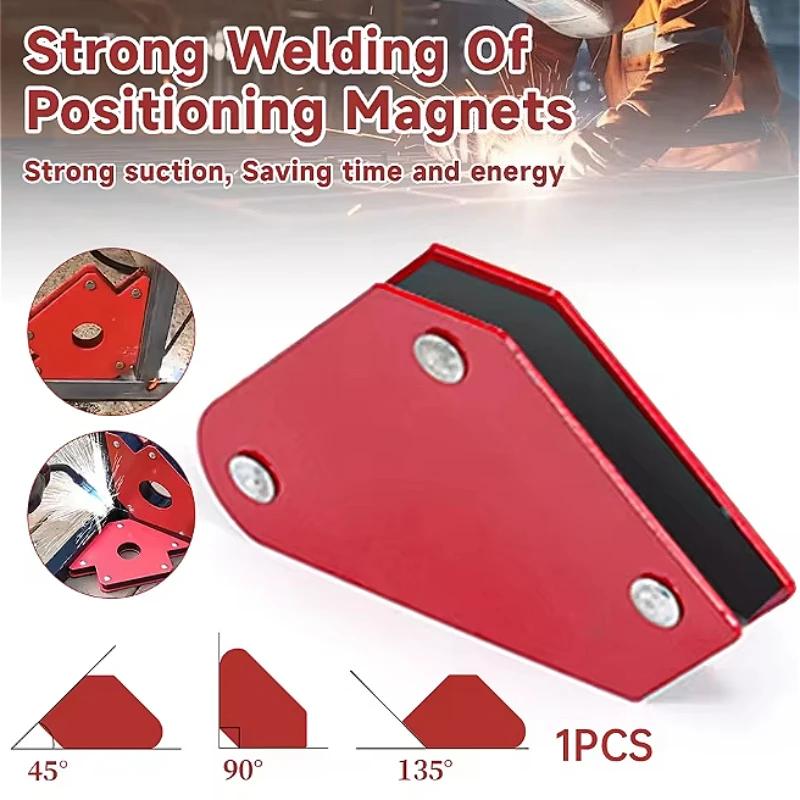 

4 шт. аксессуары для сварочного позиционера для ванной комнаты, магнитный держатель инструмента, пайка, 45/90/135 градусов, зажим 9 фунтов
