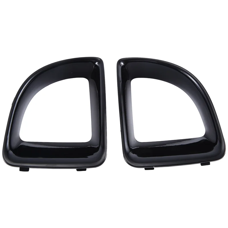 

Для BMW MINI R55 R56 R57 R58 R59 JCW S Автомобильная рамка переднего воздуховода, черная, 1 пара, комплект 51117255117 51117255118, запасные части